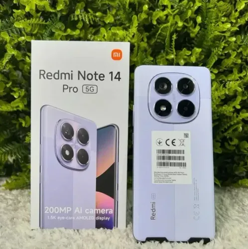 Redmi Note 14 Pro 5G NFC 256GB/08GB Ram Capa Pelicula Fone + Entrega Gratis