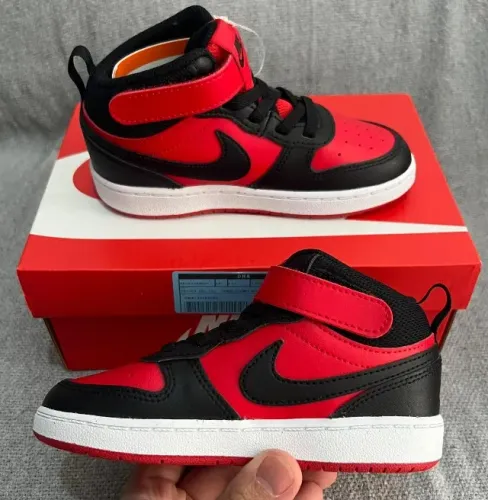 Tênis Nike Court Borough Mid 2 Bred 100% Original