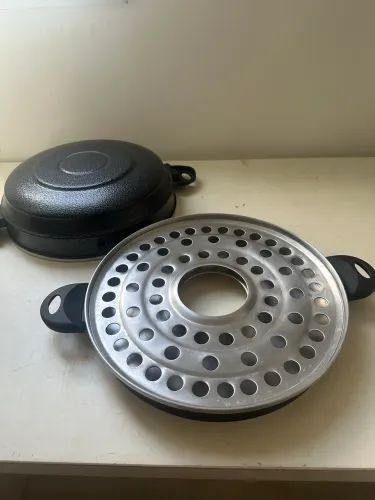 Panela vigorosa churrasqueira de fogão 