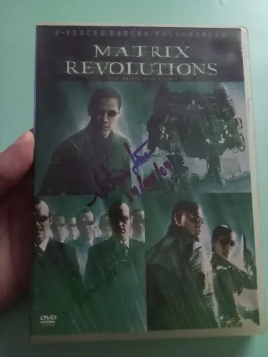 Dvd duplo original filme Matrix Revolutions