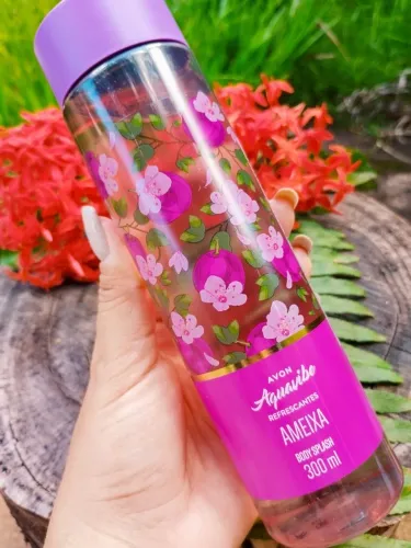 Body Splash Ameixa Avon - Aquavibe Refrescante