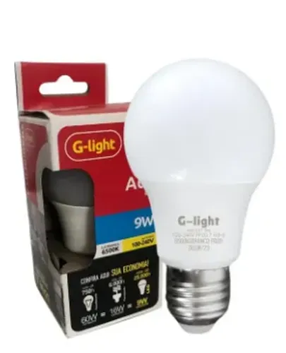 LAMPADA A60  LED 9W E27 6500K AUTOVOLT- G-LIGHT 