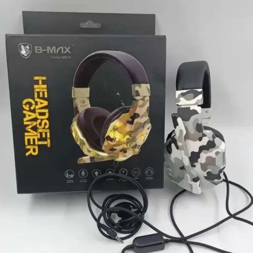 Fone de Ouvido Headset Gamer Ajustável