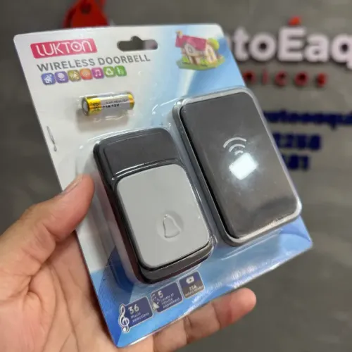 Campainha Sem Fio Plug-in à Prova d?Água com 32 Toques e Longo Alcance - Bivolt