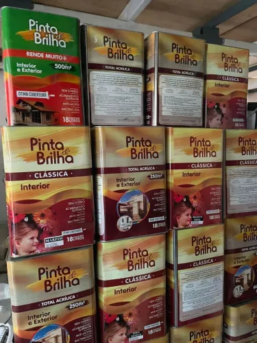 Tintas Pinta & Brilha - Diversas Cores e Tipos / entregamos a domicílio - a partir de 109
