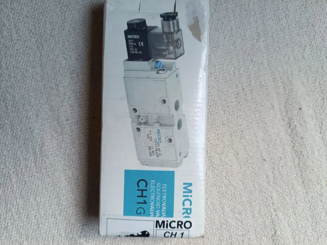 válvula solenóide eletrovalvula marca Micro Automação 