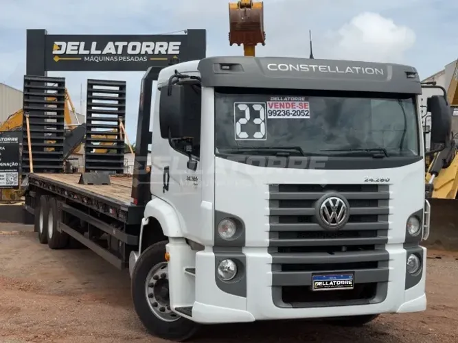 Caminhão Prancha VW 24.280 Truck 2023 - Apenas 22.000 km!