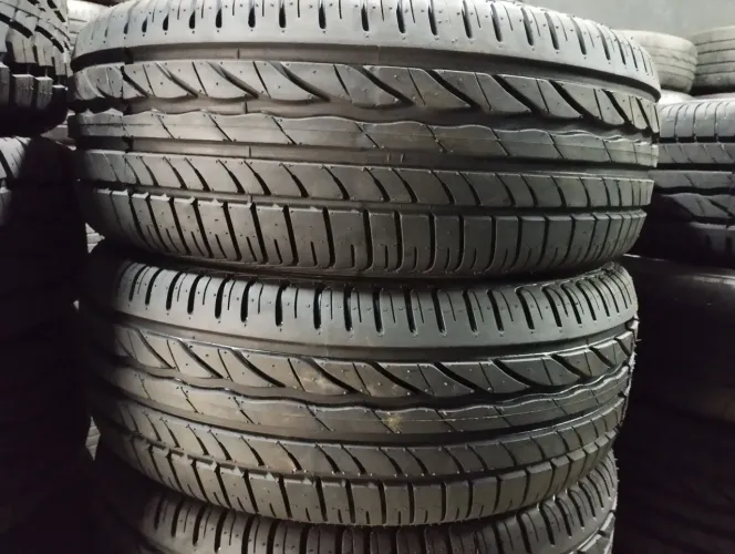 Pneus 205/55/16 marca TEKYSTYERE remold novos já entrego montado e balanceador 1 ano de 