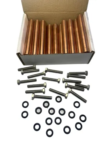 Kit 12 Eletrodos Para Ionizador COMPATIVEL Aqualux - Splash 100 