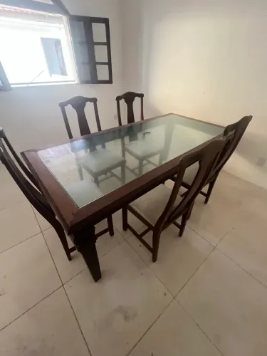 Conjunto Mesa - Madeira Italiana