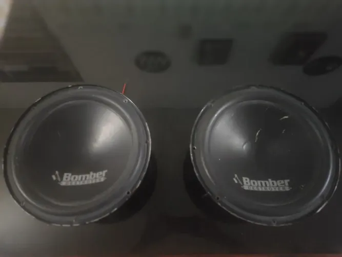 Par Subwoofer Bomber Destroyer 12 polegadas 