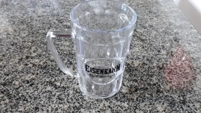 Caneco ou Caneco de Chopp  Brinde Cerveja Eisenbahn capacidade 0,300 ml para Oktoberfest