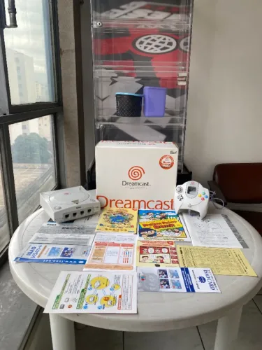 CONSOLE DREAMCAST (JPN) NA CAIXA SEMINOVO - SEGA