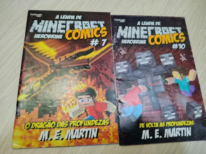 Revistas Gibis A Lenda de Minecraft - venda avulsa