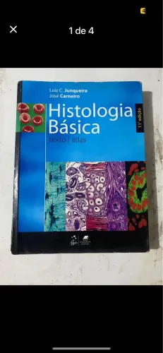 Livro histologia básica Junqueira e Carneiro  11 edição