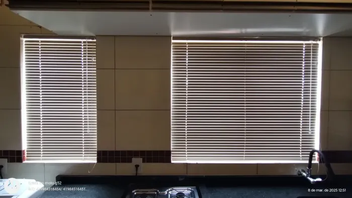 Manutenção higienização em cortinas e persianas 