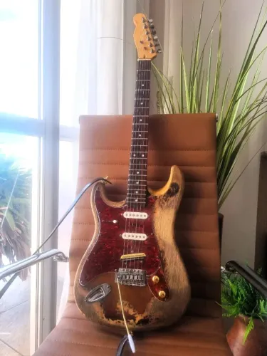 Guitarra Stratocaster Joe Perry Burn (BLACK FRIDAY!)