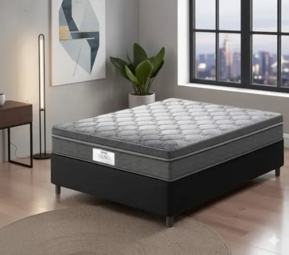 Promoção Conjunto Base e Colchão Casal D28 (a pronta entrega)