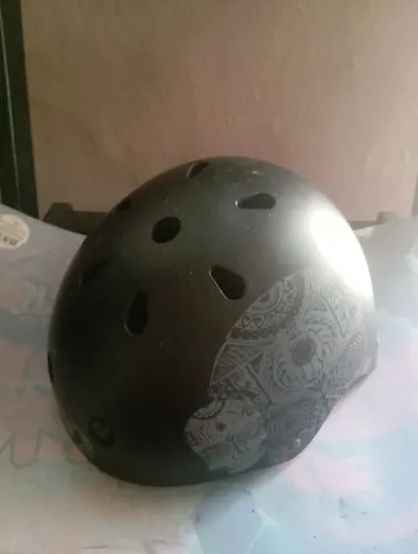 Capacete traxart caveira original Tam g
