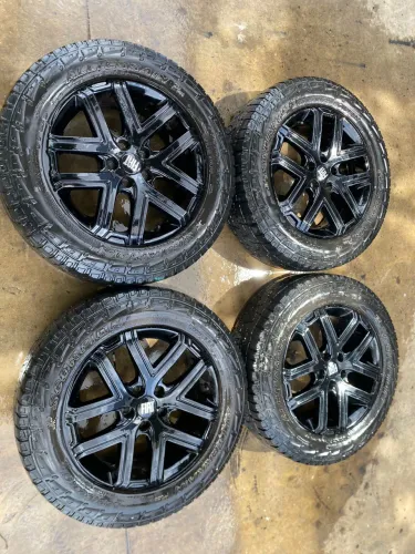 Rodas Fiat toro original Mopar+ pneus Pirelli scorpion 