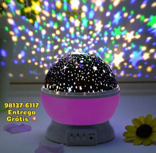Projetor Céu Estrelado Star Master - Entrega Das 9 até 22hrs