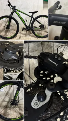 BIKE OGGI ARO 29 QUADRO 17 - TROCO POR CAIAQUE DE PESCA