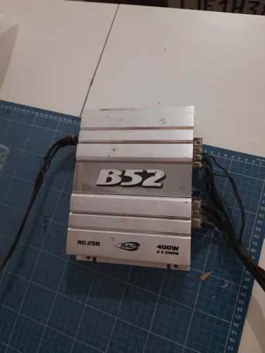 Módulo amplificador automotivo B52 RC255 400w