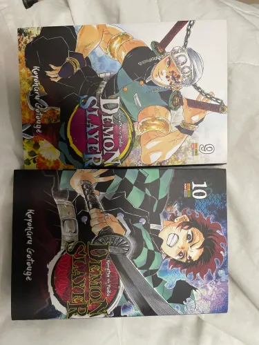 Manga Demon Slayer capitulo 9 e 10
