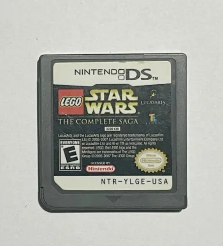 LEGO STAR WARS THE COMPLETE SAGA ORIGINAL NINTENDO DS AMERICANO SOMENTE CARTUCHO