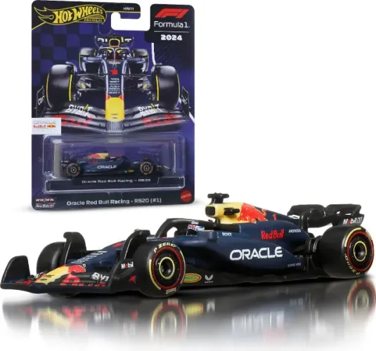 Hot Wheels Premium Fórmula 1 Oracle Red Bull Racing RB20 Max Verstappen Hotwheels F1