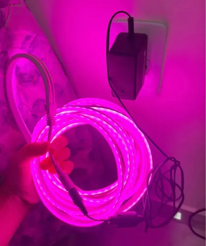 Mangueira LED Neon Flexível - Rosa