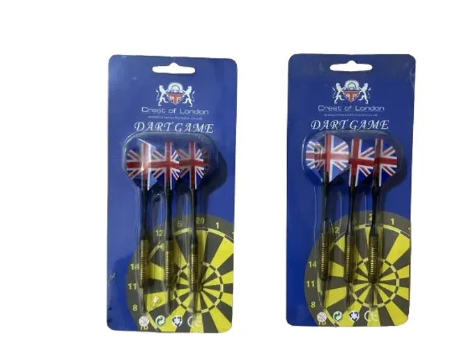 Dardos Ingleses London Conjunto 6 Game Lacrado Jogo