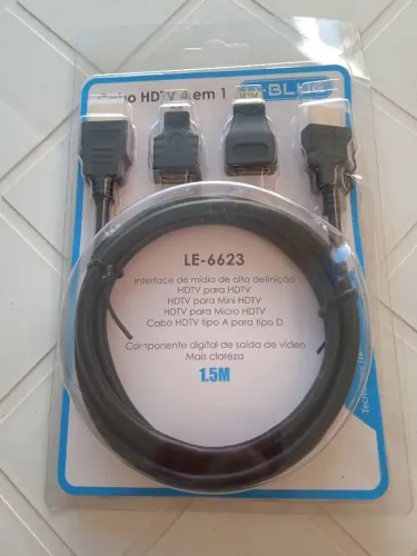 Cabo HDTV 4 em 1