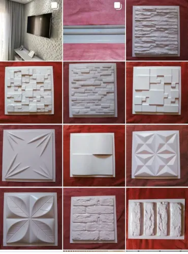 5 Formas 3D para Revestimento