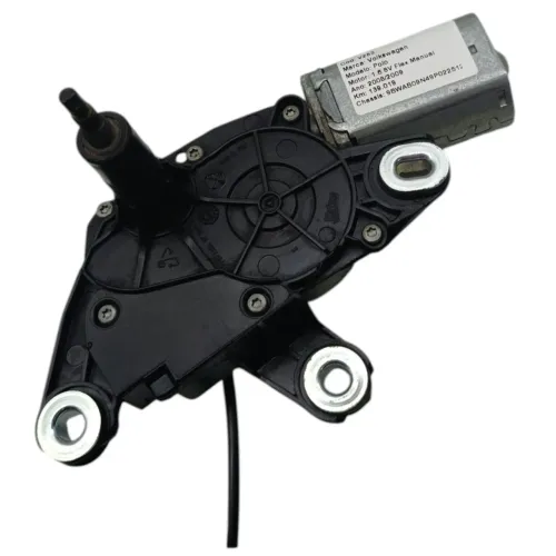 Motor Limpador Tampa Traseira Vw Polo Hatch 2007 2008 2009