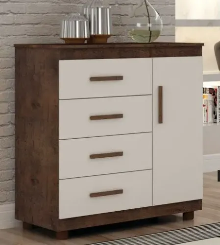 Cômoda Zurique MDF! Pronta Entrega!