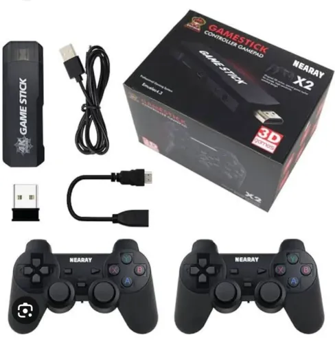 Game Stick X2 - Console e Controles