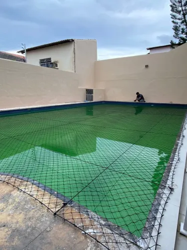 Redes de proteção para piscina