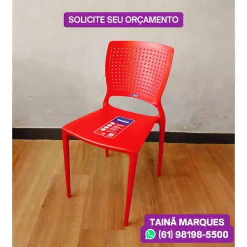 CADEIRA DE PLÁSTICO SAFIRA (TRAMONTINA)