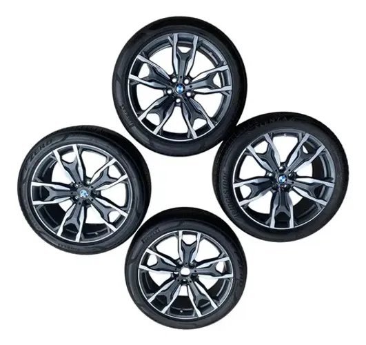 Jogo De Roda Bmw X4 30i M 2023 Com Pneus Aro 20