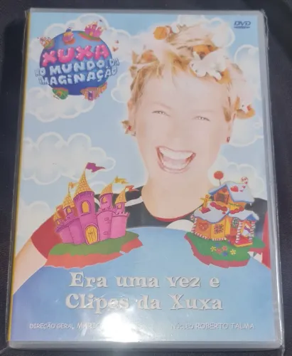 DVD Xuxa era uma vez e clipes