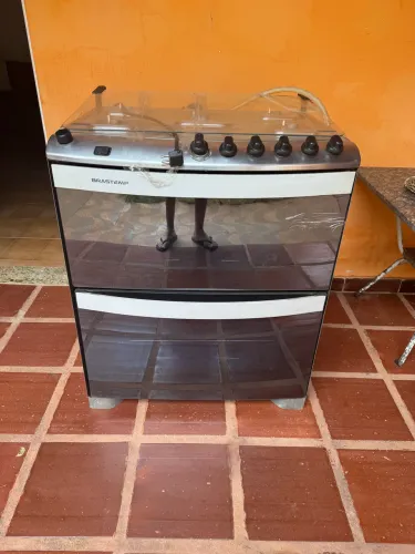 Fogão 5 bocas e duplo forno