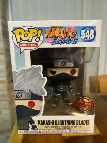 NOVO Funko Pop! Naruto Shippuden: Kakashi (Lightning Blade) NOVO