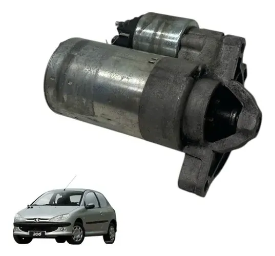 Motor De Arranque Partida Peugeot 206 1.4 2004 2005 2006 2007 2008 Original