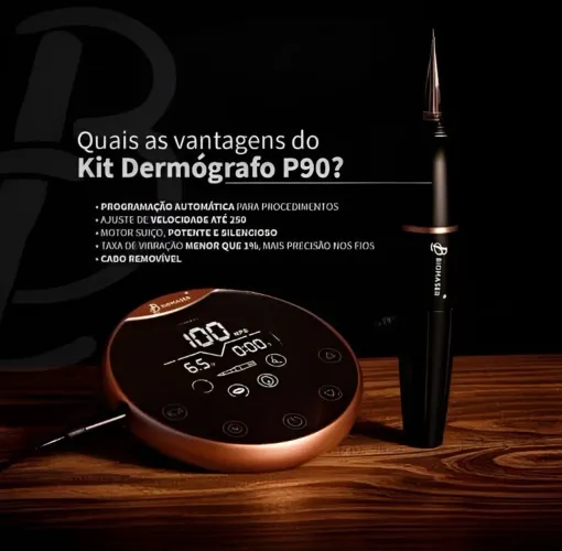 Kit Dermógrafo P90 - Equipamento para procedimentos