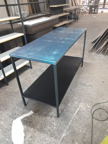 Mesa/Prateleira de Aço para Comércio