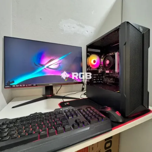PC Gamer COMPLETO RYZEN 5 + RX-VEGA + 1 ano de garantia e em até 12x