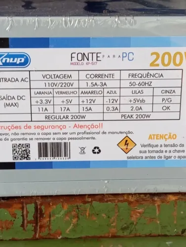 Fonte para computador