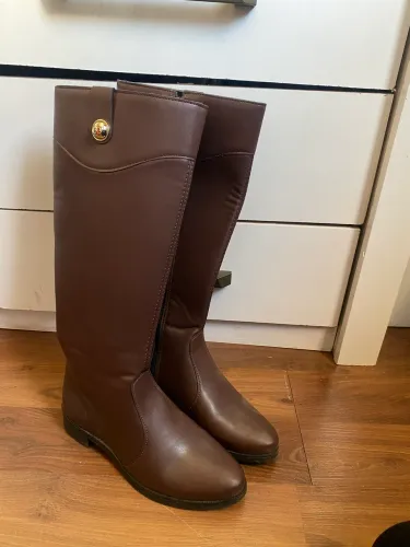 Bota cano alto montaria lumiss 35