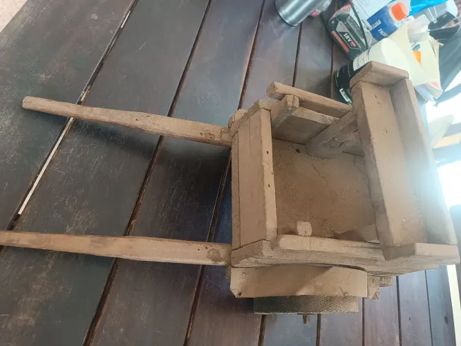 Charrete antiga Artesanal de Decoração 